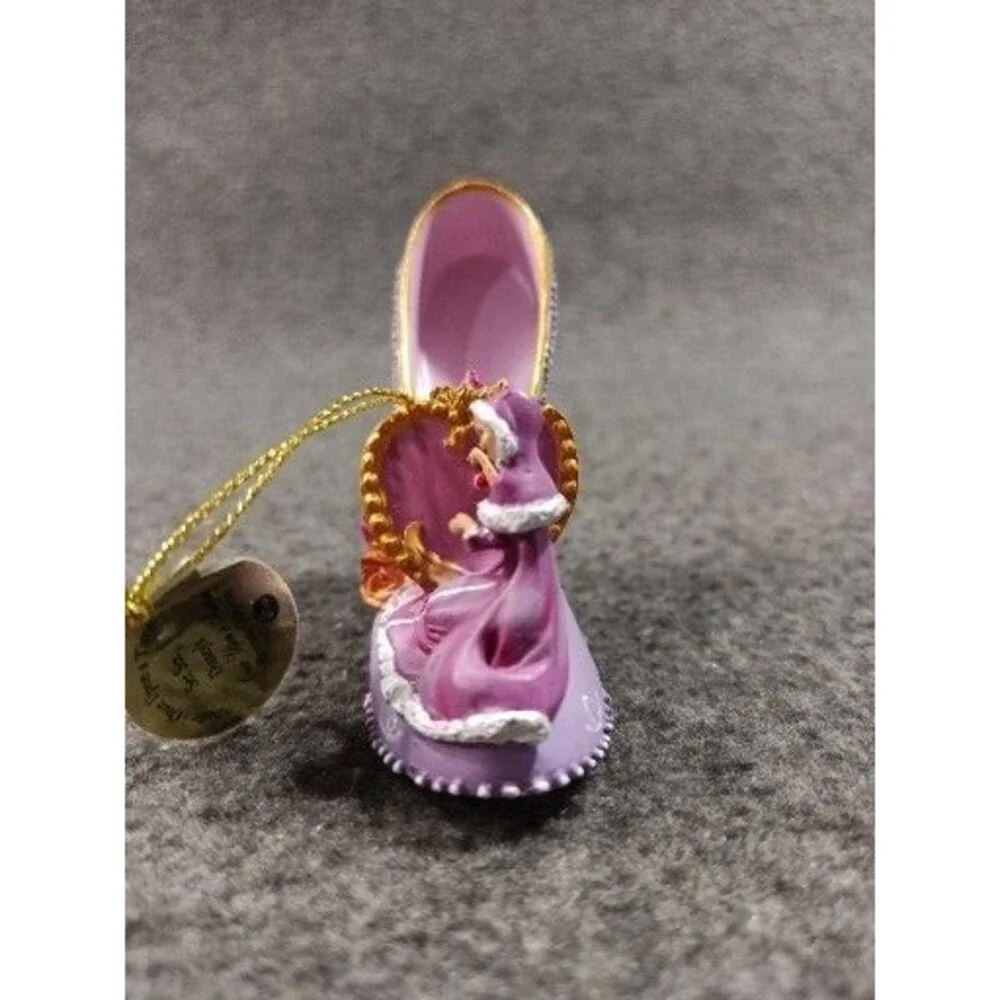 Disney's Once Upon a Slipper Ornament Collection Belle 2010 Bradford Exchange